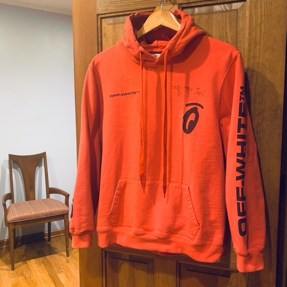 OFF-WHITE SPLITTED ARROWS OVER Hoodie - Picture 1 of 11